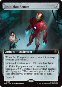 [427]【EN】■拡張アート■アイアンマン・アーマー/Iron Man Armor【MSH】[M][茶]
