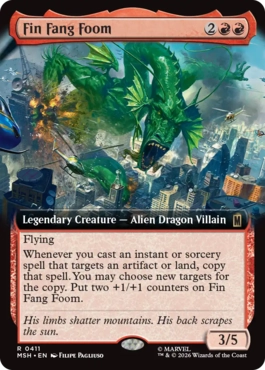 [411]【EN】■拡張アート■フィン・ファン・フーム/Fin Fang Foom【MSH】[R][赤]