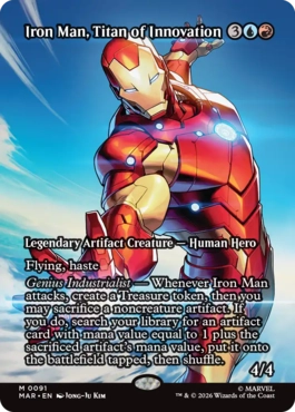 [91]【EN】■ボーダーレス■革新の巨人、アイアンマン/Iron Man, Titan of Innovation【MAR】[M][多色]