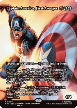 [88]【EN】■ボーダーレス■ファースト・アベンジャー、キャプテン・アメリカ/Captain America, First Avenger【MAR】[M][多色]