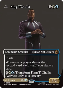 [373]【EN】■ボーダーレス■ティ・チャラ王/King T'Challa【MSH】[M][多色]