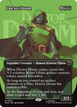 [365]【EN】■ボーダーレス■ドクター・ドゥーム/Doctor Doom【MSH】[M][黒]