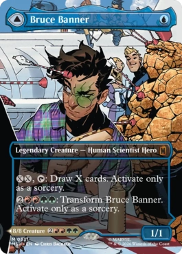 [331]【EN】■ボーダーレス■ブルース・バナー/Bruce Banner【MSH】[M][青]