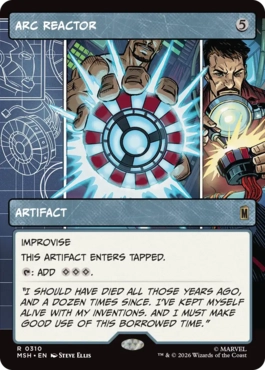 [310]【EN】■ショーケース■アークリアクター/Arc Reactor【MSH】[R][茶]