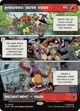 [306]【EN】■ショーケース■アベンジャーズ：アンダー・シージ/Avengers: Under Siege【MSH】[R][多色]