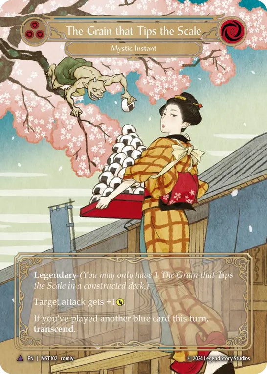 [102]【EN】【Cold Foil】秤を動かす穀物/The Grain that Tips the Scale【MST】[Mystic][Marvel]