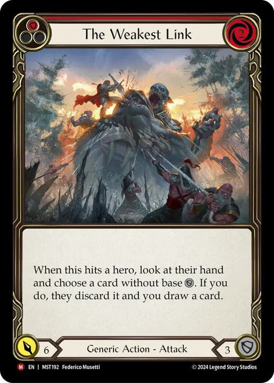 [192]【EN】最も脆い所/The Weakest Link【MST】[Generic][M]