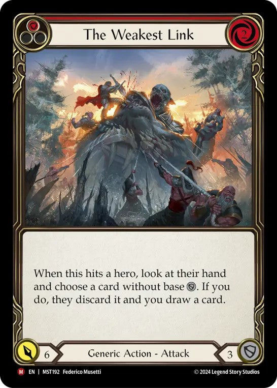 [192]【EN】最も脆い所/The Weakest Link【MST】[Generic][M]