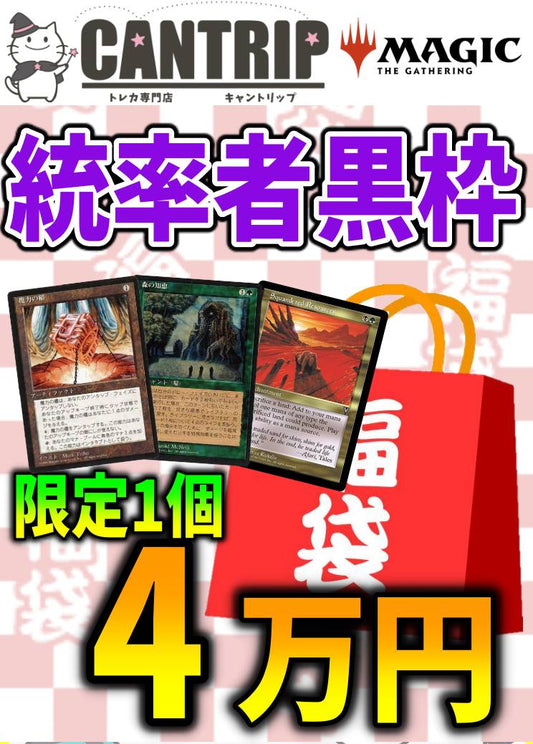 【福袋】MTG黒枠統率者4万円福袋