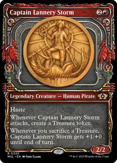 [020]【EN】風雲船長ラネリー/Captain Lannery Storm【MUL】[R][赤]