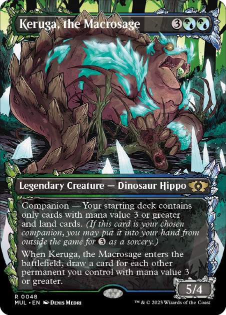 [048]【EN】巨智、ケルーガ/Keruga, the Macrosage【MUL】[R][多色]