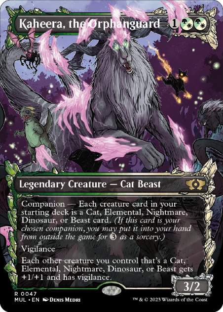 [047]【EN】【FOIL】孤児護り、カヒーラ/Kaheera, the Orphanguard【MUL】[R][多色]