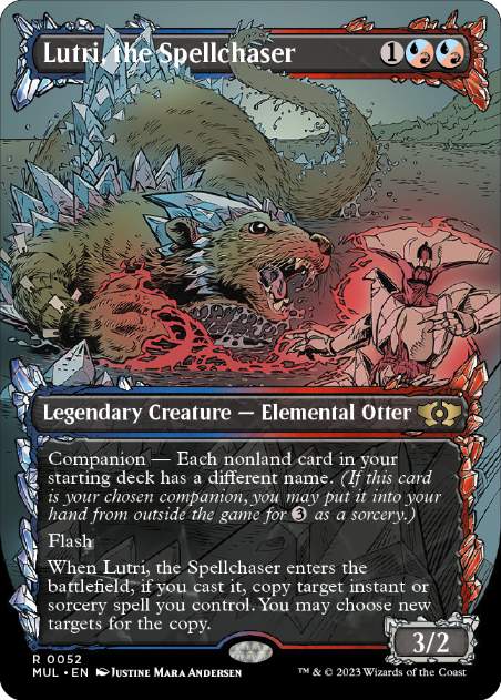 [052]【EN】【FOIL】呪文追い、ルーツリー/Lutri, the Spellchaser【MUL】[R][多色]