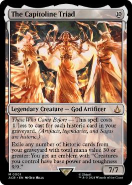 [001]【EN】【FOIL】カピトリヌスの三神/The Capitoline Triad【ACR】[M][無]