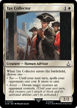 [009]【EN】【FOIL】徴税官/Tax Collector【ACR】[U][白]