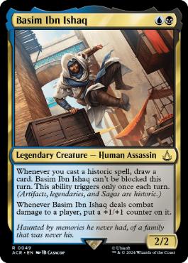 [049]【EN】【FOIL】バシム・イブン・イスハーク/Basim Ibn Ishaq【ACR】[R][多色]