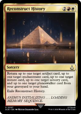 [097]【EN】【FOIL】歴史の再構築/Reconstruct History【ACR】[U][多色]