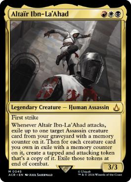 [045]【EN】【FOIL】アルタイル・イブン・ラ・アハド/Altaïr Ibn-La'Ahad【ACR】[M][多色]