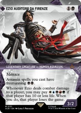 [131]【EN】■ショーケース■エツィオ・アウディトーレ・ダ・フィレンツェ/Ezio Auditore da Firenze【ACR】[M][黒]