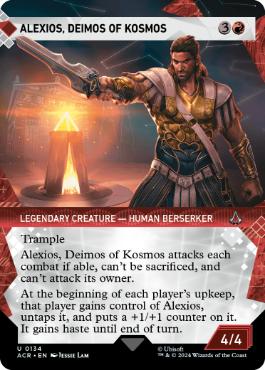 [134]【EN】■ショーケース■コスモスの門徒、アレクシオス/Alexios, Deimos of Kosmos【ACR】[U][赤]