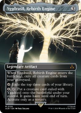 [126]【EN】■ボーダーレス■転生装置、ユグドラシル/Yggdrasil, Rebirth Engine【ACR】[M][茶]