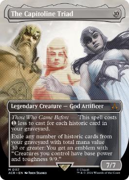 [155]【EN】【FOIL】■拡張アート■ヘルメスの杖、カドゥケウス/Caduceus, Staff of Hermes【ACR】[R][白]
