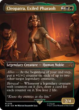 [224]【EN】【エッチングFOIL】鎖を断つ者、アドウェール/Adéwalé, Breaker of Chains【ACR】[U][多色]