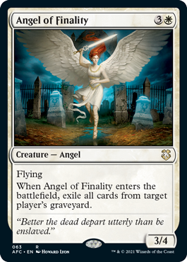 [063]【EN】決断の天使/Angel of Finality【AFC】[R][白]
