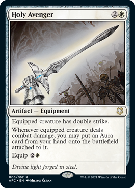 [006]【EN】ホーリィ・アヴェンジャー/Holy Avenger【AFC】[R][白]