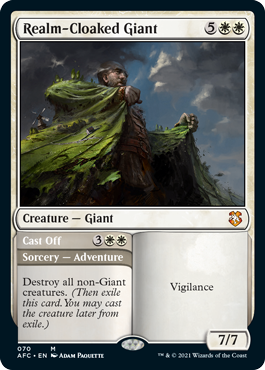 [070]【EN】王国まといの巨人/Realm-Cloaked Giant【AFC】[M][白]