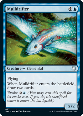[087]【EN】熟考漂い/Mulldrifter【AFC】[U][青]