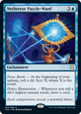 [017]【EN】ネズリルのパズル房/Netherese Puzzle-Ward【AFC】[R][青]