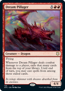 [125]【EN】夢の略奪者/Dream Pillager【AFC】[R][赤]