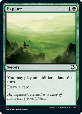 [157]【EN】探検/Explore【AFC】[C][緑]
