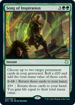 [042]【EN】鼓舞の歌/Song of Inspiration【AFC】[R][緑]