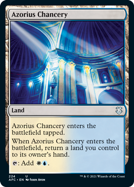 [224]【EN】アゾリウスの大法官庁/Azorius Chancery【AFC】[U][土地]