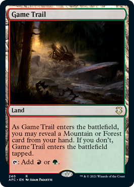 [240]【EN】獲物道/Game Trail【AFC】[R][土地]