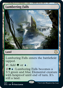 [247]【EN】伐採地の滝/Lumbering Falls【AFC】[R][土地]