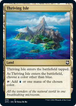 [270]【EN】興隆する島嶼/Thriving Isle【AFC】[C][土地]