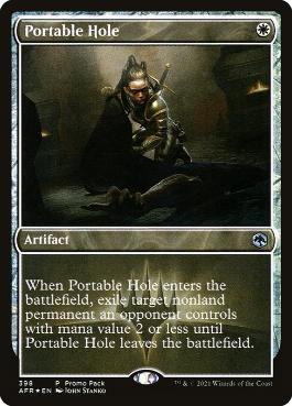 [398]【EN】■PROMO■ポータブル・ホール/Portable Hole【AFR】[U][白]