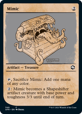 [349]【EN】■ショーケース■ミミック/Mimic【AFR】[C][茶]