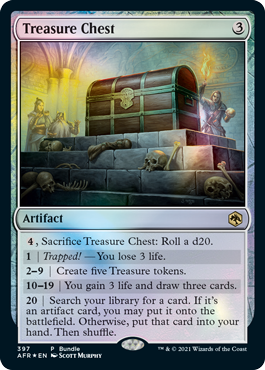 [397]【EN】【FOIL】■PROMO■宝箱/Treasure Chest【AFR】[R][茶]
