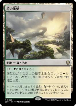 [296]【JP】梢の眺望/Canopy Vista【BLC】[R][土地]