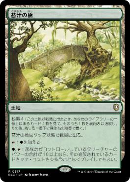 [317]【JP】苔汁の橋/Mosswort Bridge【BLC】[R][土地]