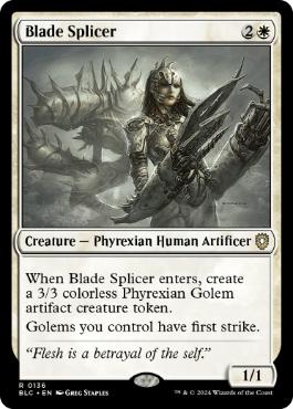 [136]【EN】刃の接合者/Blade Splicer【BLC】[R][白]