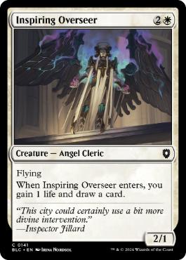 [141]【EN】鼓舞する監視者/Inspiring Overseer【BLC】[C][白]