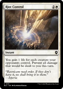 [151]【EN】暴動鎮圧/Riot Control【BLC】[C][白]