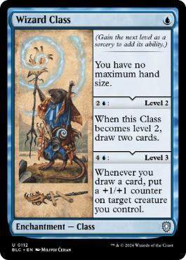 [112]【EN】ウィザード・クラス/Wizard Class【BLC】[U][青]
