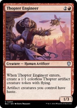 [204]【EN】飛行機械技師/Thopter Engineer【BLC】[U][赤]