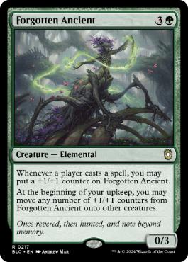 [217]【EN】忘れられた古霊/Forgotten Ancient【BLC】[R][緑]